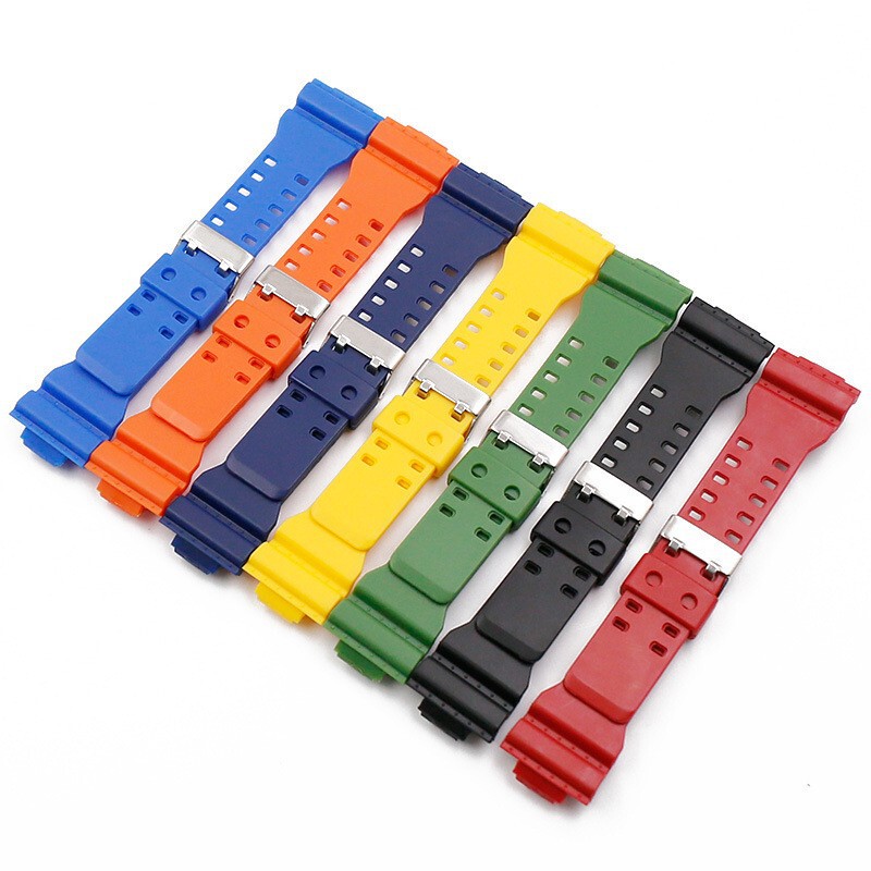 Accessories Resin Watch Strap Compatible with Casio G-Shock Ga-110 Ga-100 Gd120 Ga-700 400