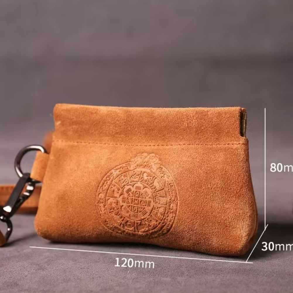 브라운 13/팔찌형 더블 레이어 월넛백(S사이즈)