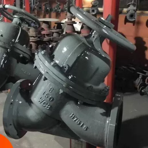 直流式衬胶隔膜阀 G45J-6C化工防腐隔膜阀用途