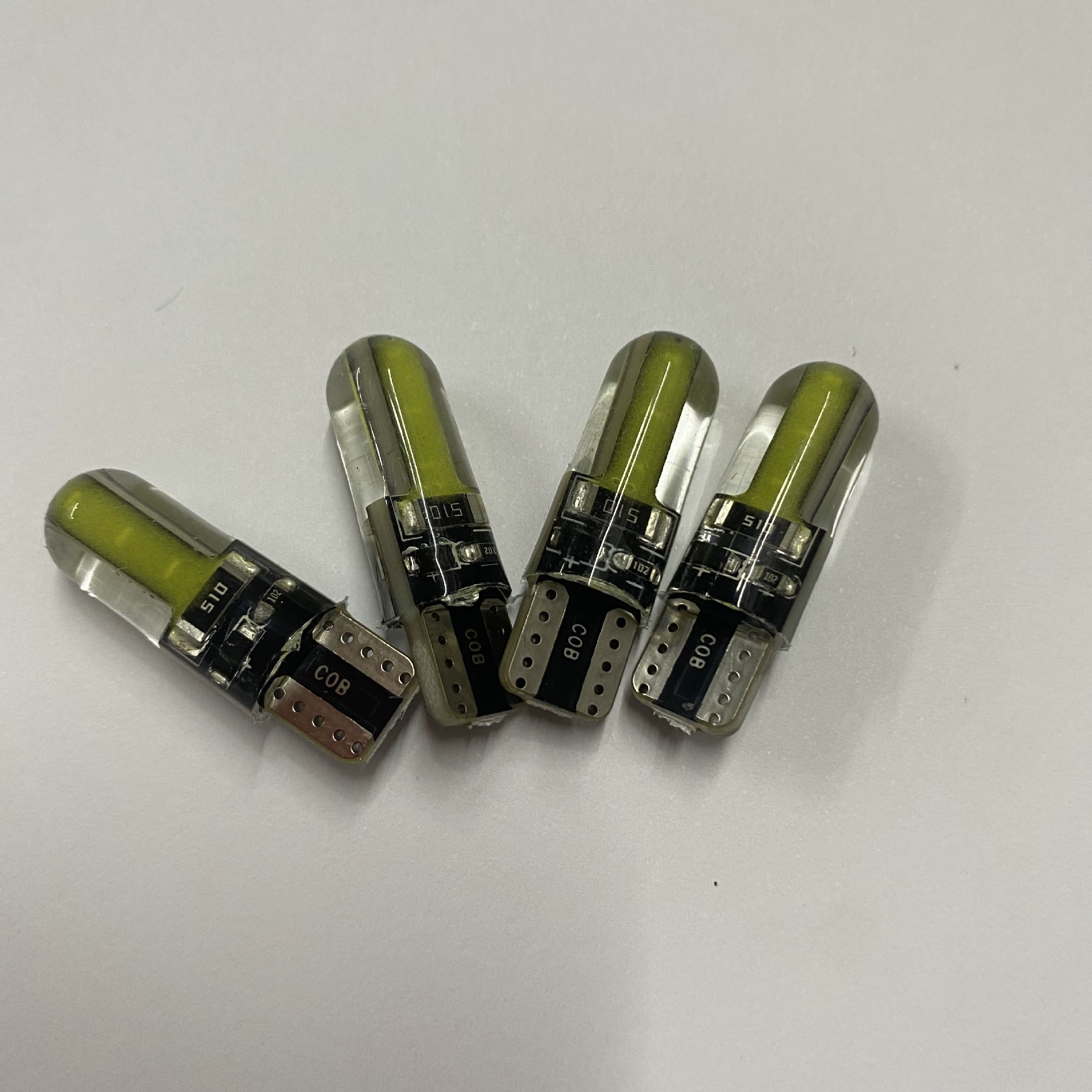 Автомобильная LED-лампа-лампа-фонарик T10 COB ярко-светящийся силиконовый фонарь для мотоцикла демонстрационные фонари для езды