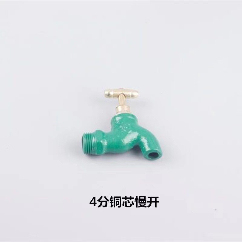 Iron faucet old-fashioned iron faucet 4 points 6 points outdoor antifreeze with key project cast iron fast open slow open faucet