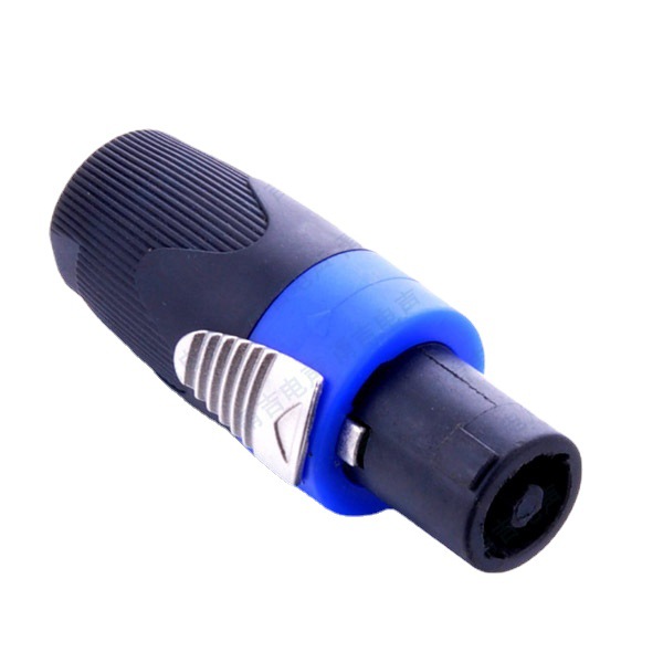 YJ-4006甬吉SPEAKON NL4FC音响音箱插头音响线接头 卡侬头卡农