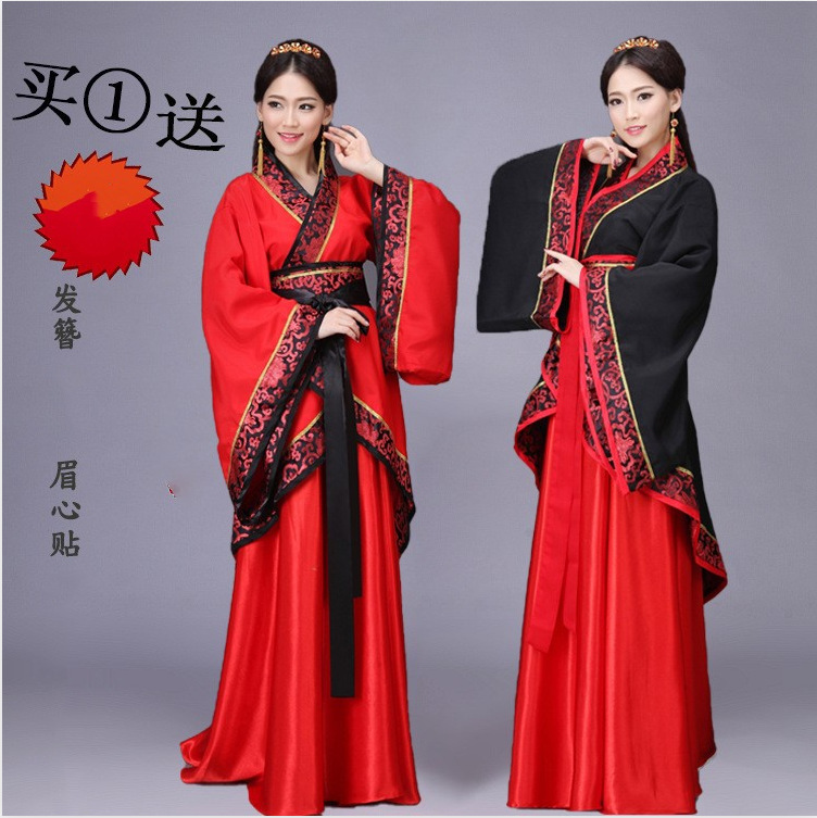 汉服女祭祀古装服装唐服仙女公主古典演出服襦裙广袖淡雅中国风