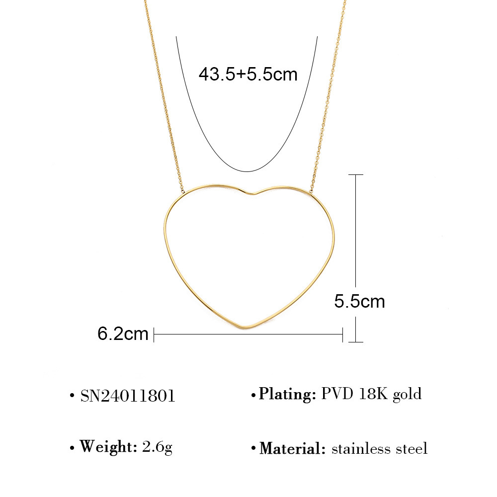 Oferta especial experiencia europea y americana joyería de acero titanio vacío galvanoplastia no decoloración no alérgica joyería pendientes collar fábrica al por mayor