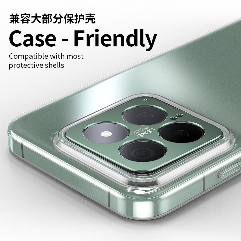 Adecuado para xiaomi 14 teléfono móvil lente película metal Material Cámara etiqueta protectora xiaomi 14pro precisión agujero etiqueta