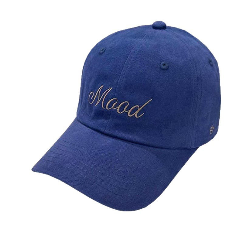 Baseball Cap Embroidered Letter Cotton Wide Brim For Men And Women_voghion.com