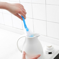 Cup Brush Cleaner, Long-Handle Small Brush—Perfect Tool for Blender & Water Bottle Cleaning, Includes Cup Brush and Bottle Scrubber Set
