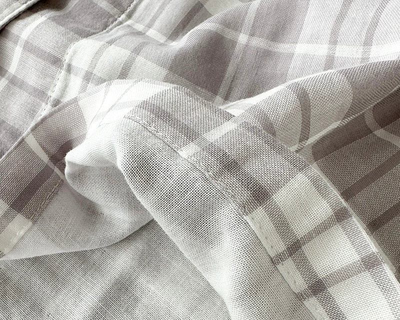 Японский хлопковый пижамный комплект, брюки для мужчин и женщин, с коротким рукавом
