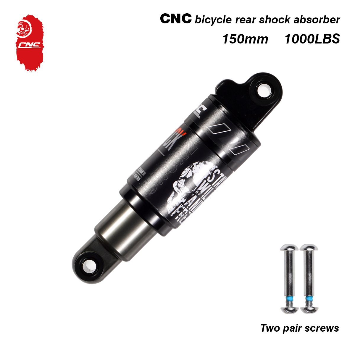 CNC bicicleta de montaña bicicleta trasera liner bicicleta de montaña aceite muelle amortiguador plegable scooter de presión de aceite amortiguador trasero