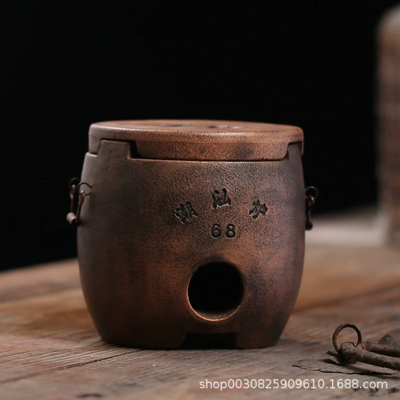 Чаошань уголь плита вице-лист практичная красная грязь маленькая плита Крытый уголь плита кунг-фу чайная плита глина Бытовая углеродная плита