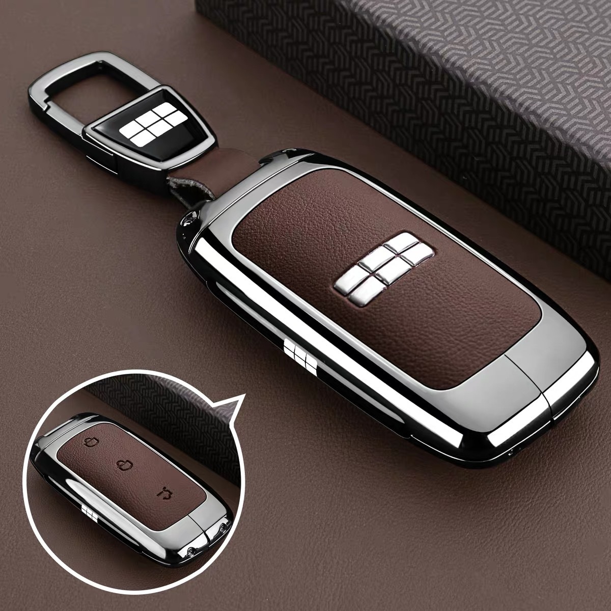 Suitable for Geely Galaxy E8 Key Cover Galaxy Star 8 Starship 7/M9/L6/A7 Shell E5/L7 Car Buckle