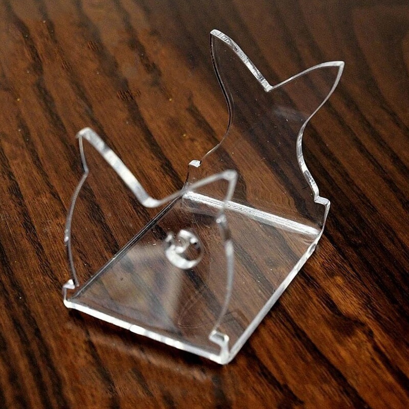 Cross-border Hot-selling Bait Display Rack Acrylic Transparent Bait Storage Rack Luya Fake Bait Display Rack