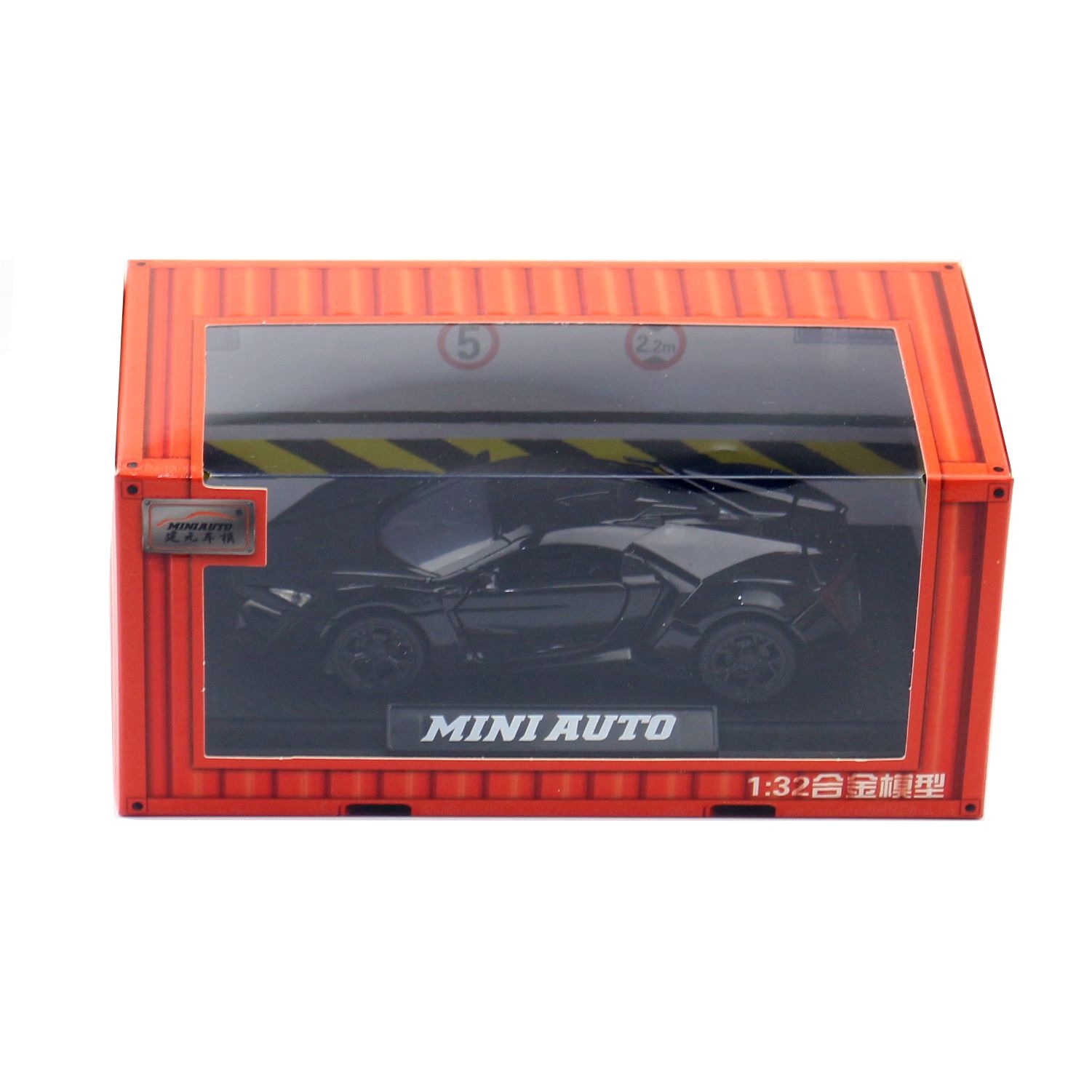 Modelo de coche de aleación Jianyuan 1:32 Laiken coche deportivo Tire hacia atrás con sonido y Luz Juguetes coche deportivo música modelo decoración colección