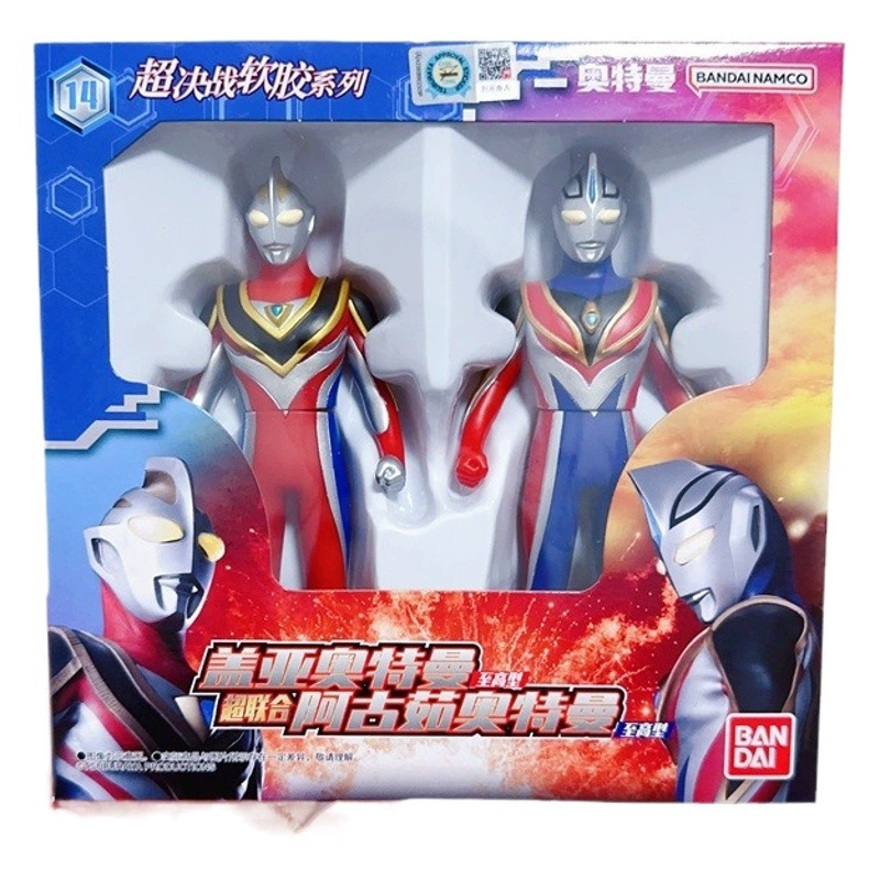 Wandai подлинный Dijia Dai Na Gaya AGU saruo Zita Ultraman Монстр битва мягкая резиновая кукла игрушка