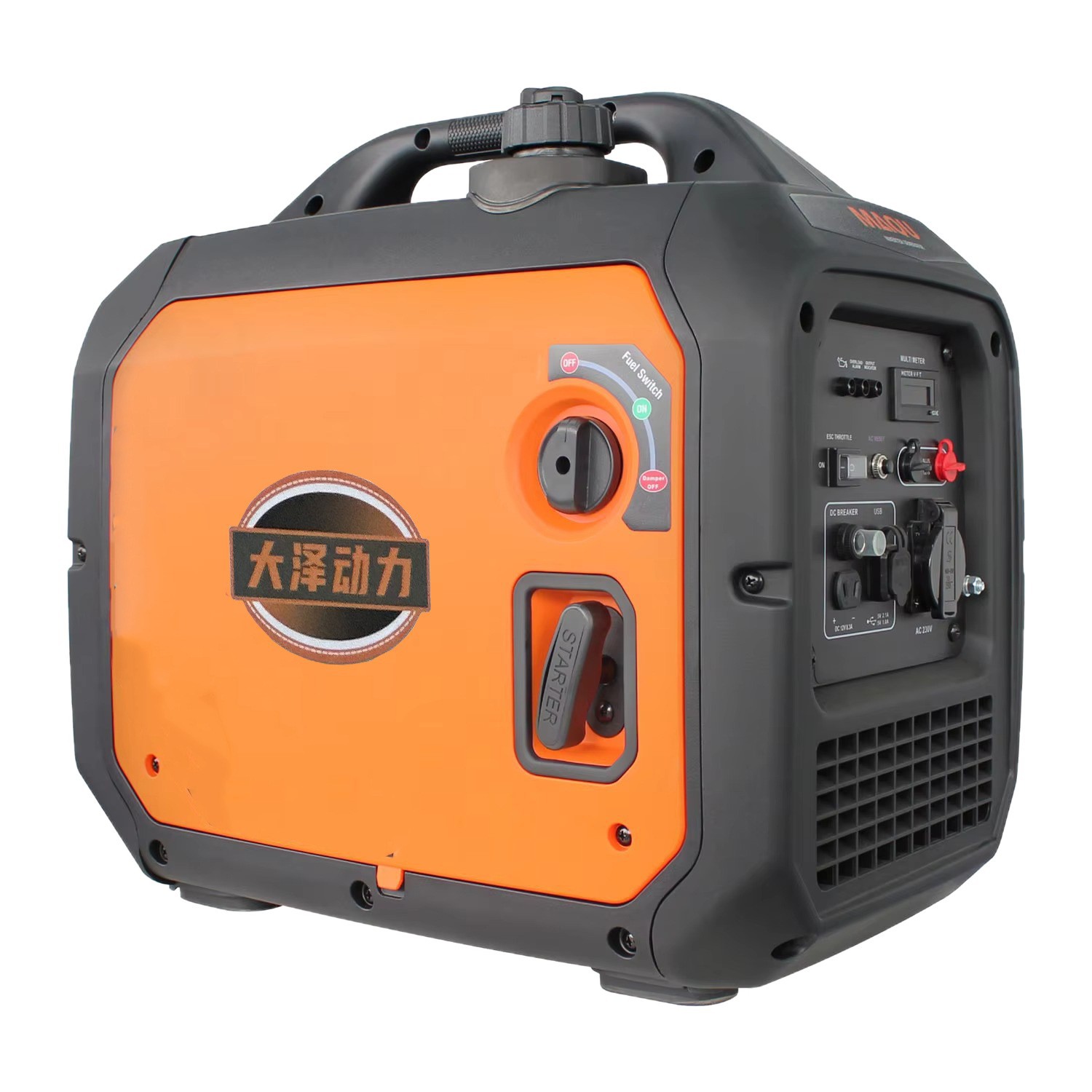 1.6 Generador de frecuencia variable de kilovatios pequeño y ligero de 220V para generación de energía de emergencia de apagón en vehículo de camping al aire libre image 6