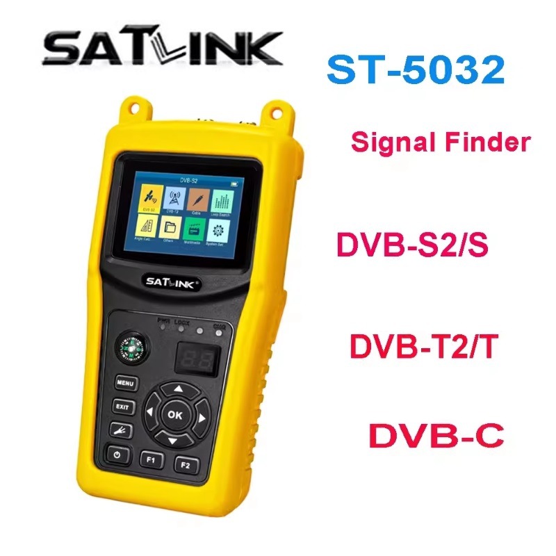 SATLINK ST-5032 DVB-S2 DVB-T2/T DVB-C寻星仪调星仪satlink5032