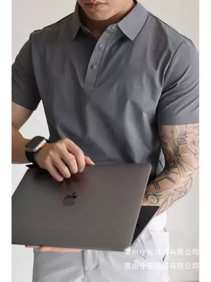 [7A+ UV Protection] Cool-Touch Sorona Lightweight Quick-Dry Short-Sleeve Polo Shirt with Collar for Business & Sports (Wholesale)