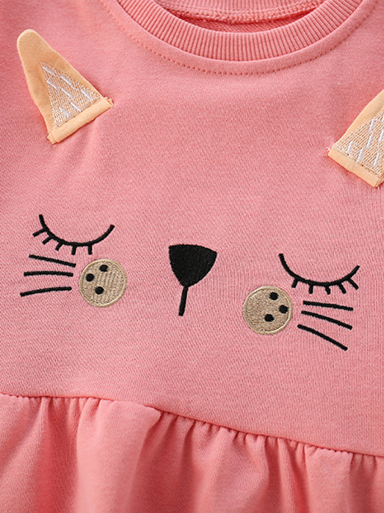 Malwee set de niñas otoño y invierno nuevo estilo europeo y americano para niños de mediana edad ocio cuello redondo de la chica de aire exterior ocio dos piezas set
