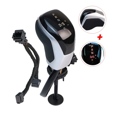 Cab and accessories, Suitable for Volkswagen Automatic Transmission - matte-silver-flat-leather-red-light-automatic-transmission