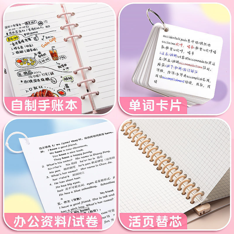 Perforación de agujero único, agujero de anillo pequeño, agujero de encuadernación, perforación de agujeros de papel, perforación de agujeros de papelería para estudiantes