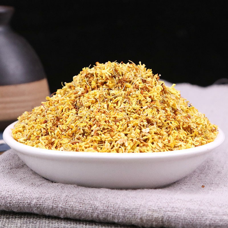 Osmanthus Powder Gui Hua Fen 500g Freshly Milled Osmanthus Flower Powder for Tea Baking and Culinary Use specifications