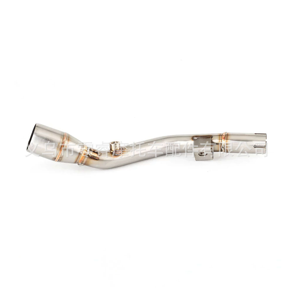 Motorcycle Modified Exhaust Pipe Middle Section Suitable for Klx230 Klx230L Klx230R Stainless Steel Exhaust