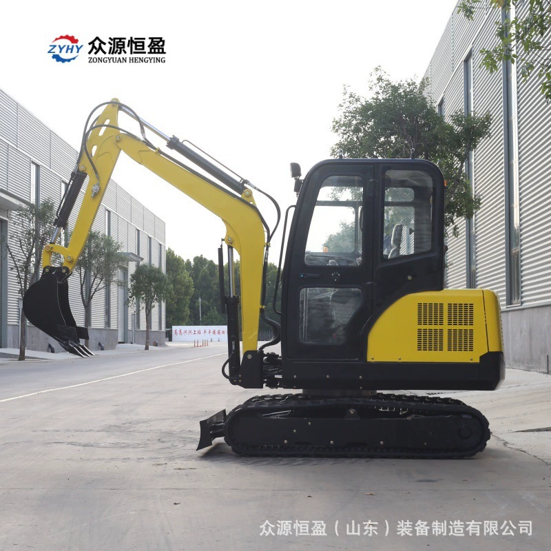 Экспортный гусеничный экскаватор ZY30 для садоводческих хозяйств, рытья траншей, очистки подвалов, мини-экскаватор