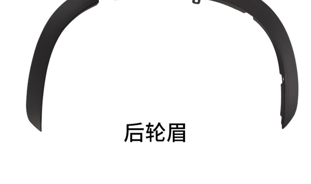 Suitable for 2022-2023 Toyota Highlander front and rear wheel arch trim, wheel decorative panels, fender protectors, and anti-collision strips