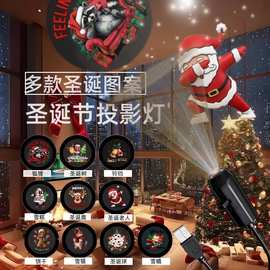 跨境灯背景灯红Logo创意灯月球小夜灯背景星空爆卧室款灯投影网LE