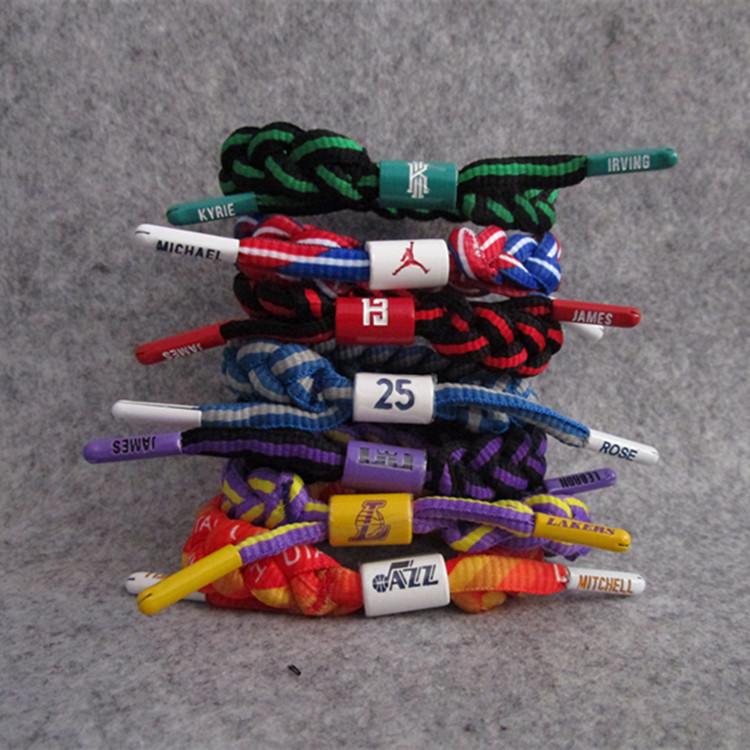 Basketball Team Kobe James Owen Curry Durant Wade Rope Bracelet Bracelet Wrist Strap Fans Accessories Basketball Team Kobe James Owen Curry Durant Wade Rope Bracelet Bracelet Wrist Strap Fans Accessories