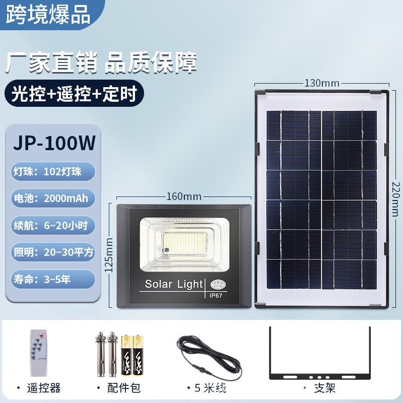 Lámpara solar lámpara de patio al aire libre lámpara de proyección solar luz solar inducción del cuerpo humano lámpara de calle solar