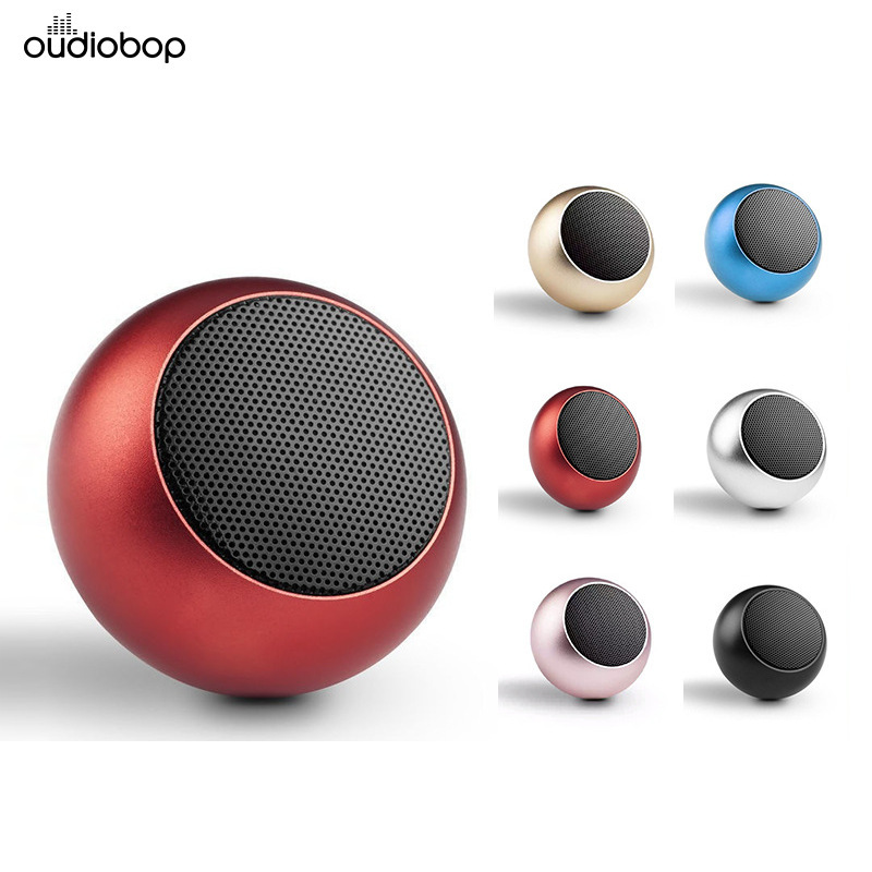 Mini Bluetooth Speaker Portable Lanyard Home Computer Subwoofer Portable Car-Mounted Iron Mesh Small Speaker