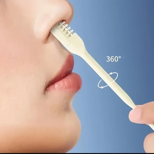 Factory Spot Nose Hair Knife Manual Safe Cleaning Nose Hair Trimmer Double-Headed Nose Hair Knife Portable Men's Nose Hair Knife