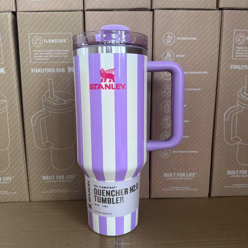 新品 スタンレー STANLEY 第2世代 40oz ハンドル ステンレス製 保温保冷カーカップ - 高品質ヘビーカップ|undefined