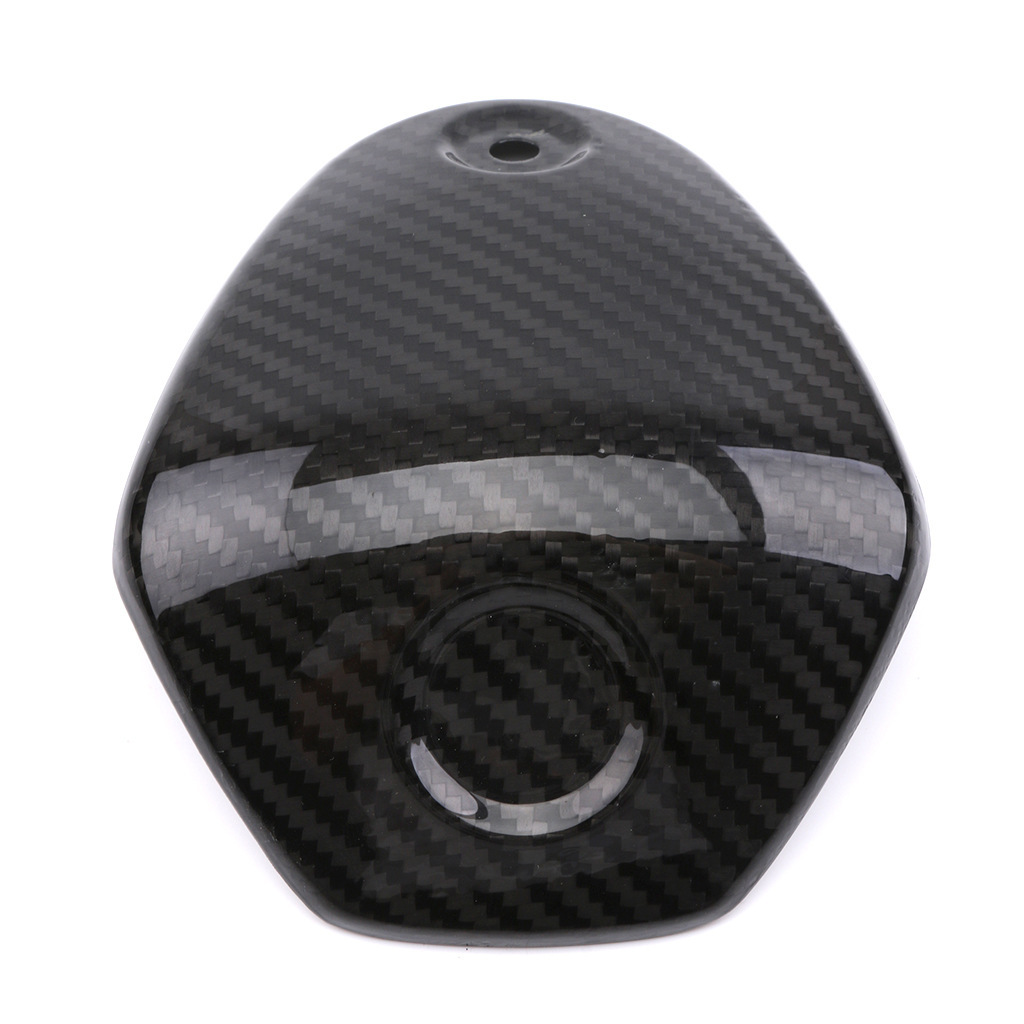 Parche de Fibra de Carbono para Manillar de YAMAHA XMAX300, Superficie Brillante, Carcasa Modificada para xmax250