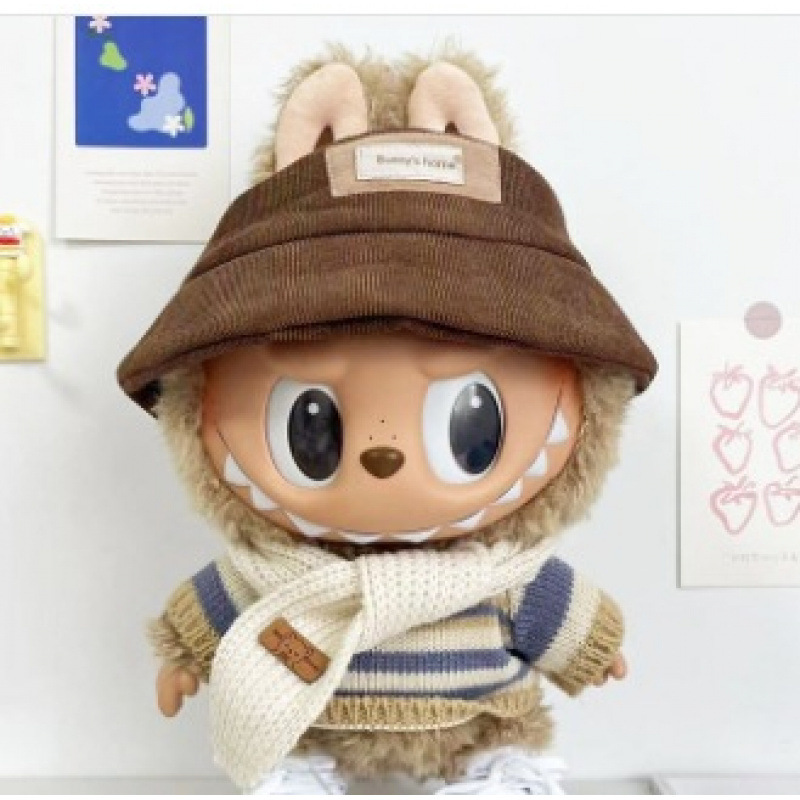 38cmラブブベビー服、ラブブぬいぐるみ服、ラブブ人形着替え、漢服スカートスーツ|undefined
