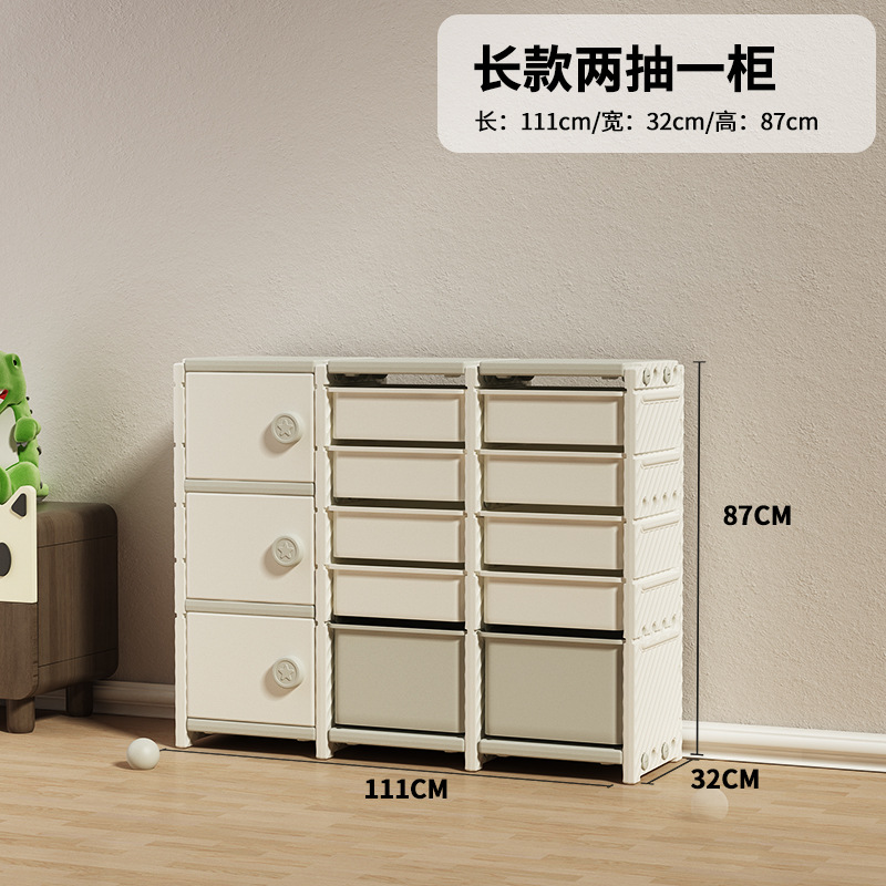 子供用玩具収納棚床置き多層家庭用赤ちゃん置物玩具棚簡易分類整理箱ロッカー