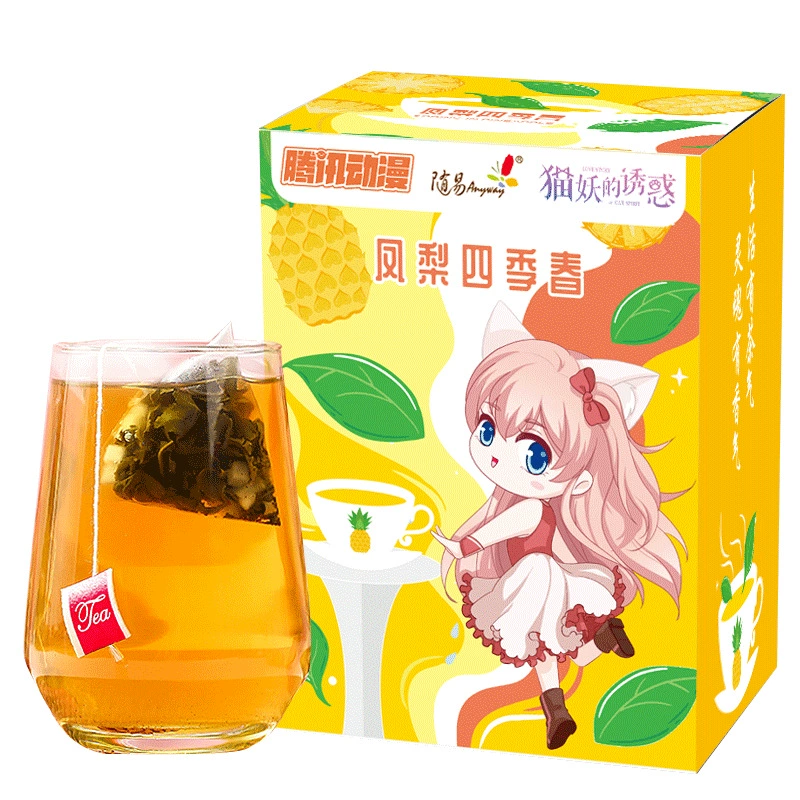 Сяо Yi Mountain улун чай, фруктовый чай, пакетики чая, ароматизированный чай, iced tea
