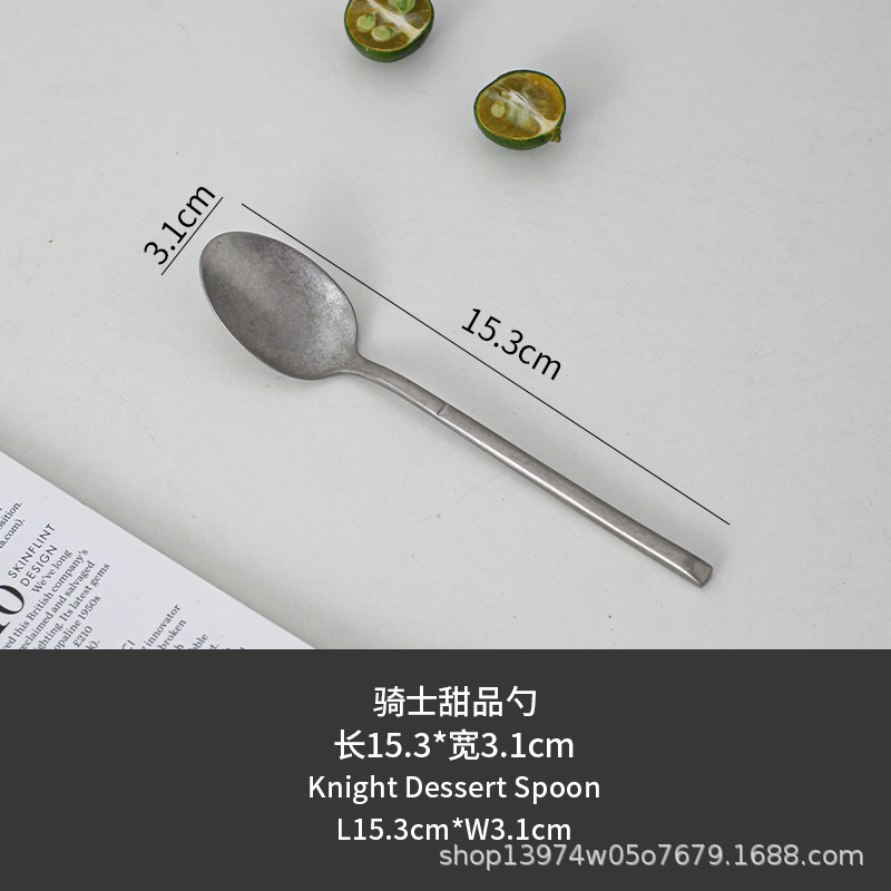 길이 15.3cm*너비 3.1cm 나이트 디저트 스푼