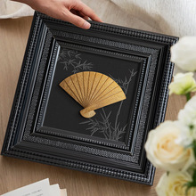 法式复古软装中古风摆件高级感小众艺术挂画卧室斗柜装饰画立体画