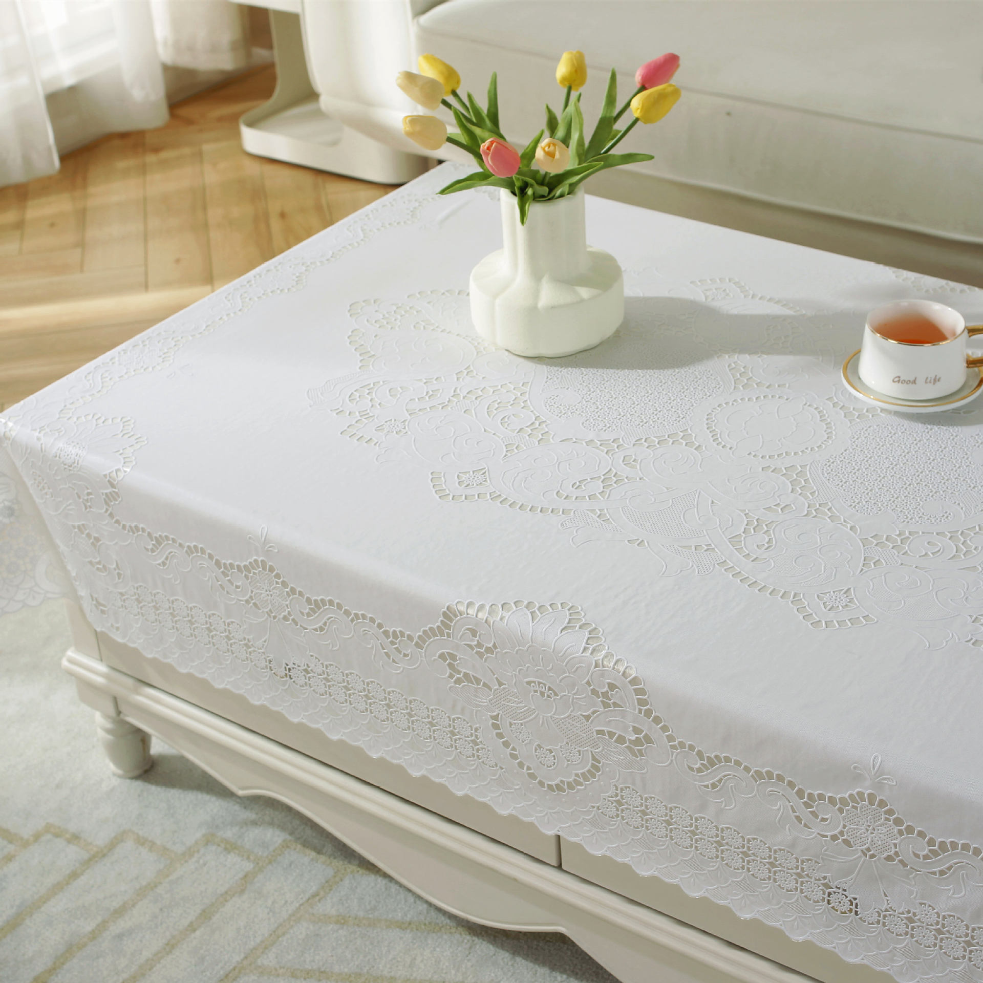 1412 패턴 퓨어 화이트