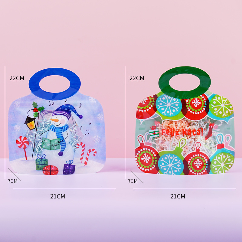 2026 nuevas bolsas de regalo de calcetines de Navidad embalaje de dulces autosuficientes bolsas de regalos de vacaciones creativas bolsas de aperitivos