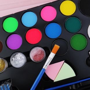 Amazon Body Painting Pigment Face Paint Set 20 Colors Water-Soluble Easy to Clean Kidsren's Painting