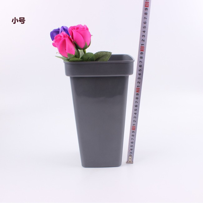 Nuevo engrosamiento inastillable Flor de plástico barril flor tubo flor arreglo floral tubo de plástico flor tubo flor material de embalaje lote