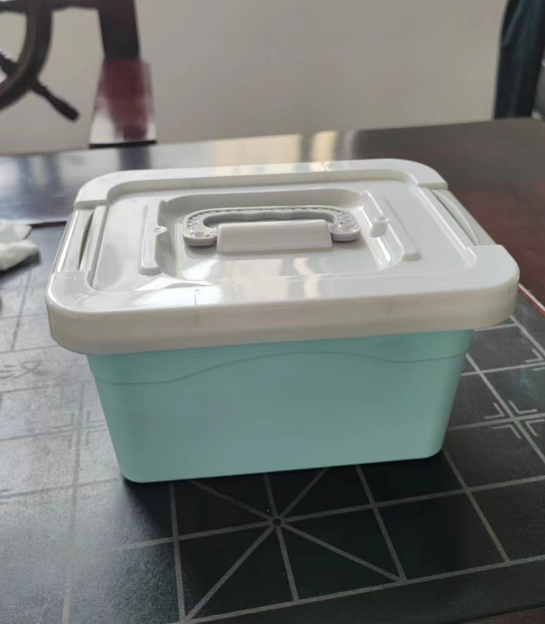 Caja de almacenamiento de patos amarillos, caja de bloques, caja de almacenamiento de juguetes para niños, caja de acabado, caja de almacenamiento de plástico de gran capacidad image 16