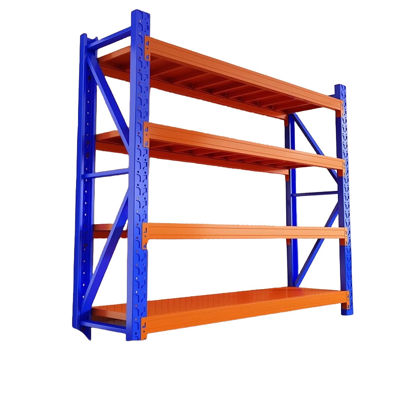 Estantes de almacenamiento, estantes coloridos, estantes, supermercados pesados, estaciones de mensajería, estantes de almacenamiento, estantes de hierro de almacenamiento contra la pared