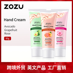 越境ハンドクリーム80g ZOZU アボカドローズ 保湿スキンケア 女性向け卸売
