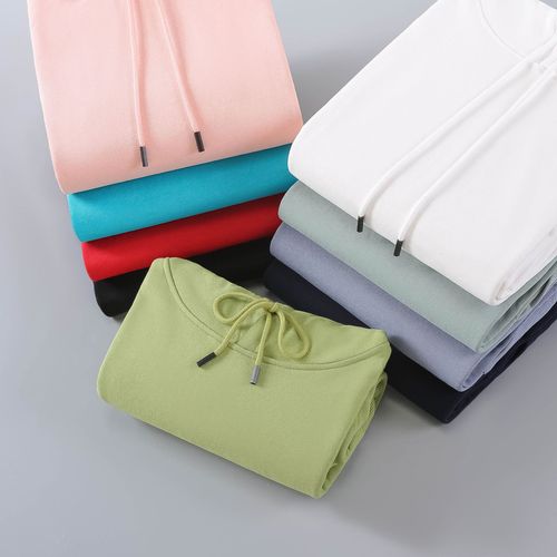 360g Heavyweight Retro Hooded Sweatshirt, European Size Pure Cotton Loose Pocket Hooded Sweatshirt Team High-End Outerwear