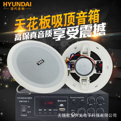 HYUNDAI/現代天井スピーカーアンプ放送音響スーパー背景音楽システムbluetoothパーティションスピーカー