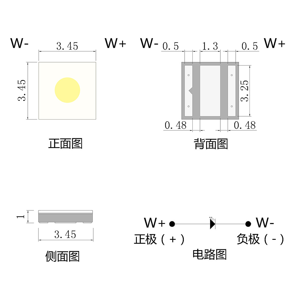 3535մɰ׹led5/10WֵͲ3535led